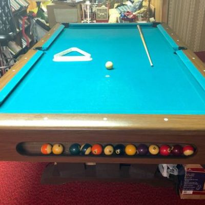 70s 8ft Pool Table in Good Condition