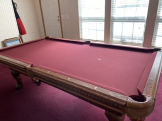 Gorgeous 8ft Gordon Taylor Pool Table